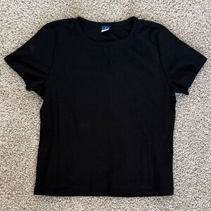 Old Navy Black Short Sleeve Tee